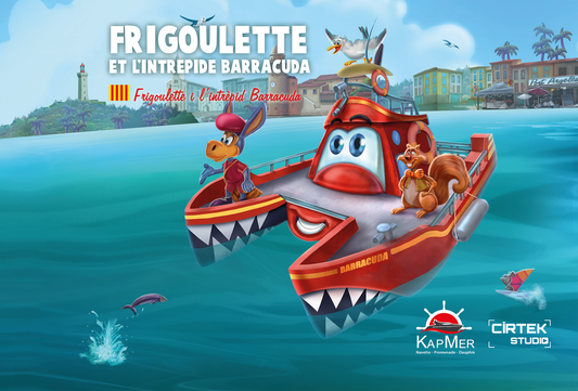 VOL. 15 - Frigoulette et l'intrépide Barracuda - bilingue FR/CAT