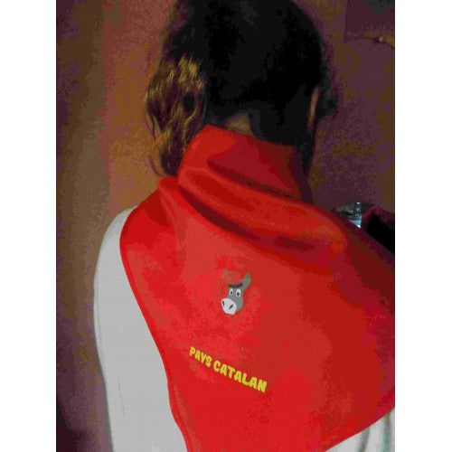 Bandana rouge - Frigoulette en Pays Catalan